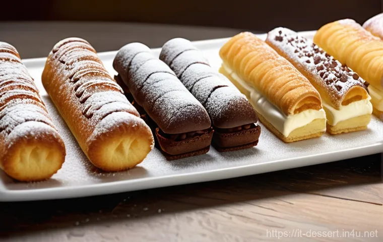 디저트 글루텐 프리 - **Prompt:** A close-up, high-resolution photograph of an exquisite display of assorted gluten-free I...